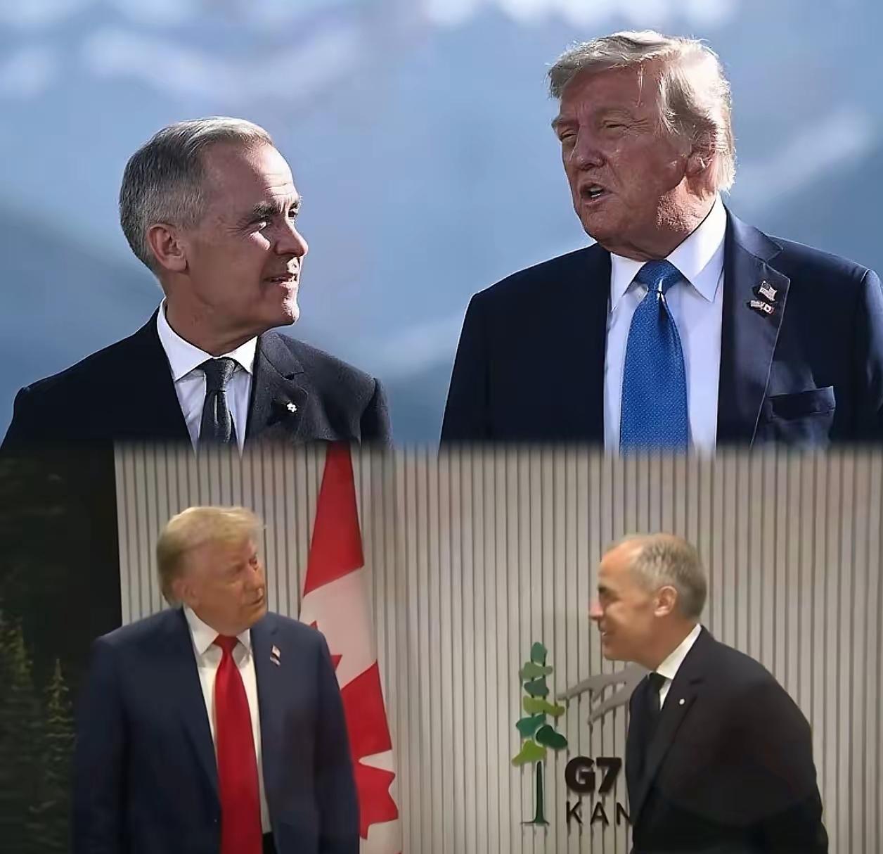 又是忘记关麦了，加拿大总理在g7会议跟特朗普汇报，对中国的围堵你还满意吧！录音被