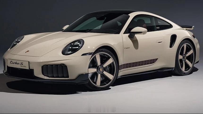 为中东市场打造的911 Turbo S Sadu Edition这配色和细节，符