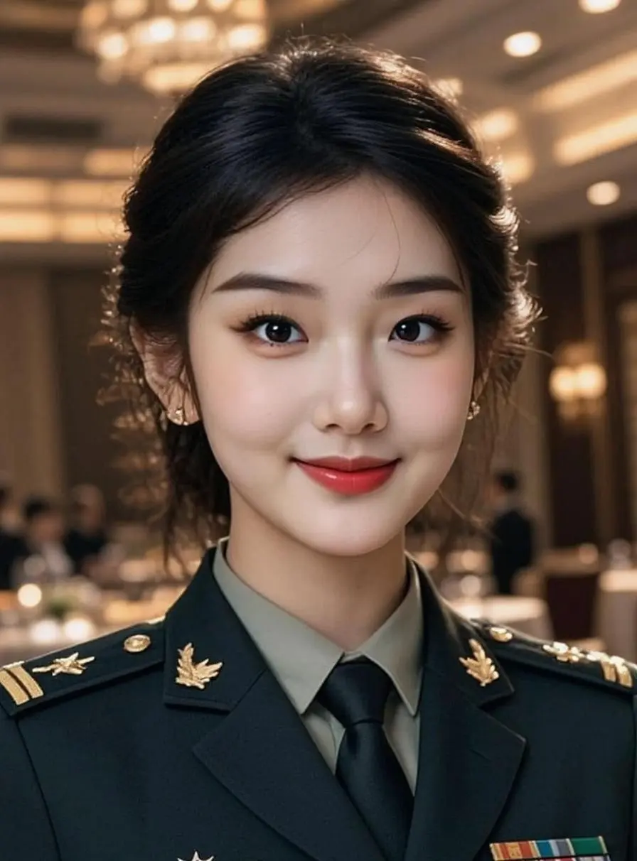 AI军人英姿