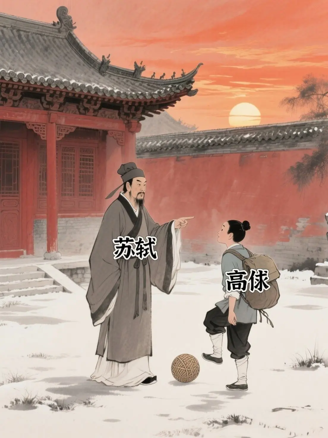苏轼成就高俅，高俅是如何对待苏轼后人的。