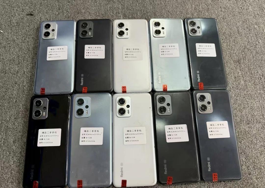 红米Note11T Pro 5G 8+128G 8+256，国产屏，账号已退，插