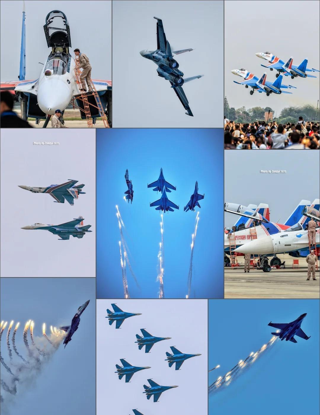 南昌飞行大会-勇士专辑
俄罗斯“勇士”飞行表演队无疑是南昌2025年飞行大会的绝