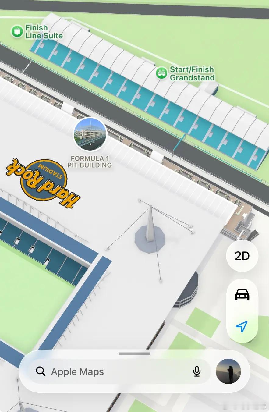 为迎接5月3日开赛的F1迈阿密大奖赛，苹果在Apple Maps推出沉浸式3D赛