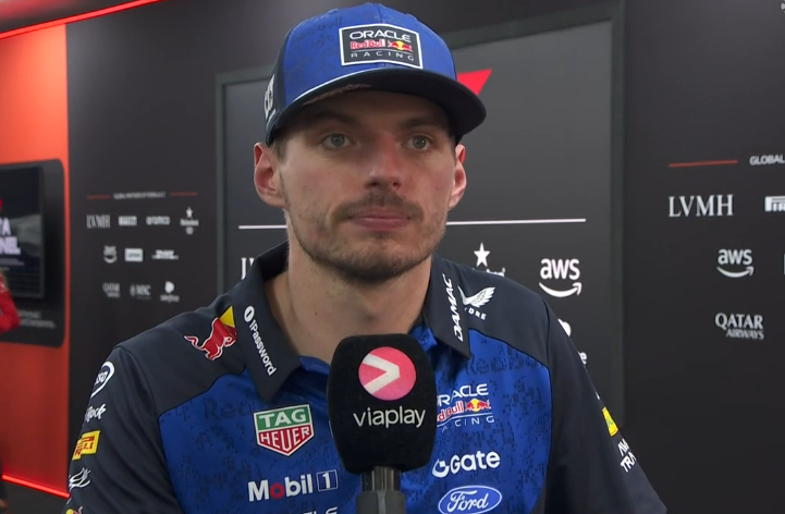 Max：“比赛本身还行，但发车又搞砸了。在针对雨战发车做出一系列安排之后，我其实