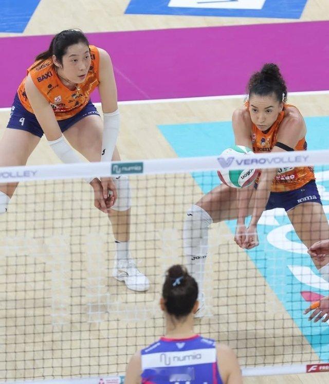 朱婷 ⚡️ 科内利亚诺在决赛系列中以2-0领先🟡 科内利亚诺 3-0 米兰 ?