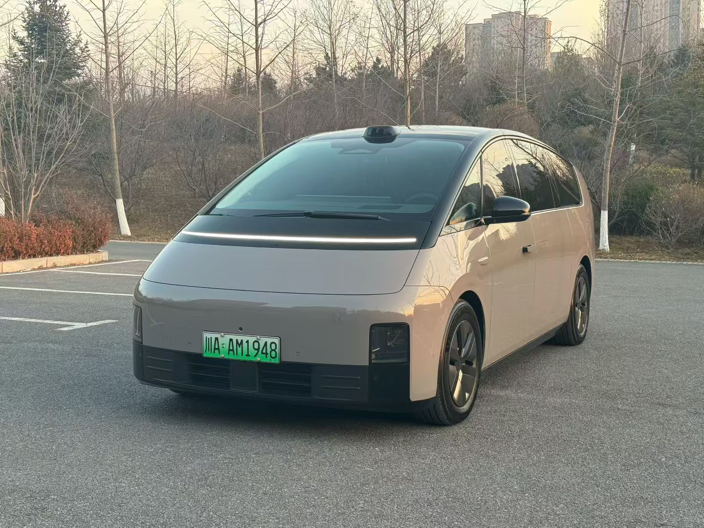 看来 MEGA 前阵子的着火事件对它的二手车行情没什么影响我们买的这台小象灰，2