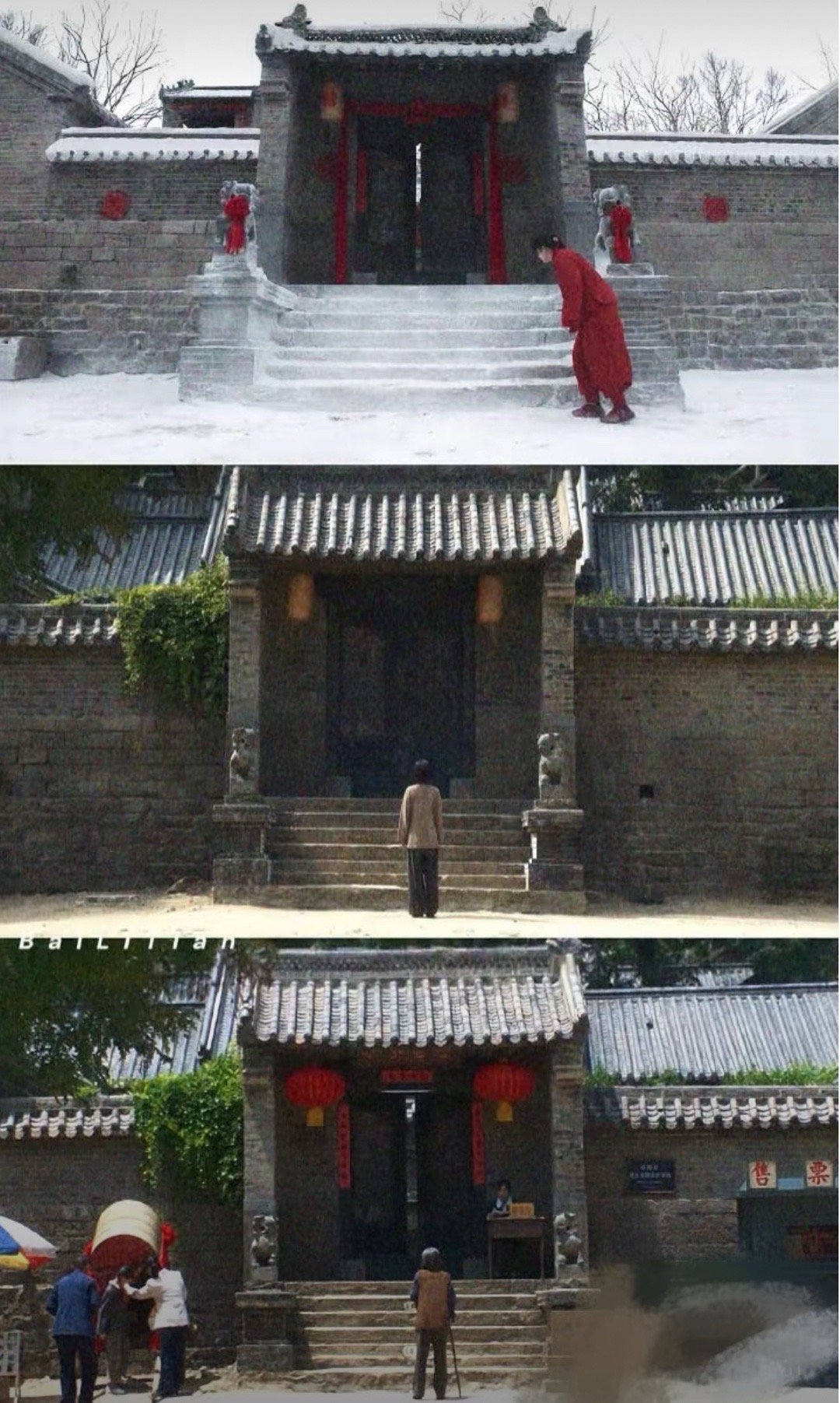 剧中她一共就进了三次家门[捂嘴哭][捂嘴哭] ​​​