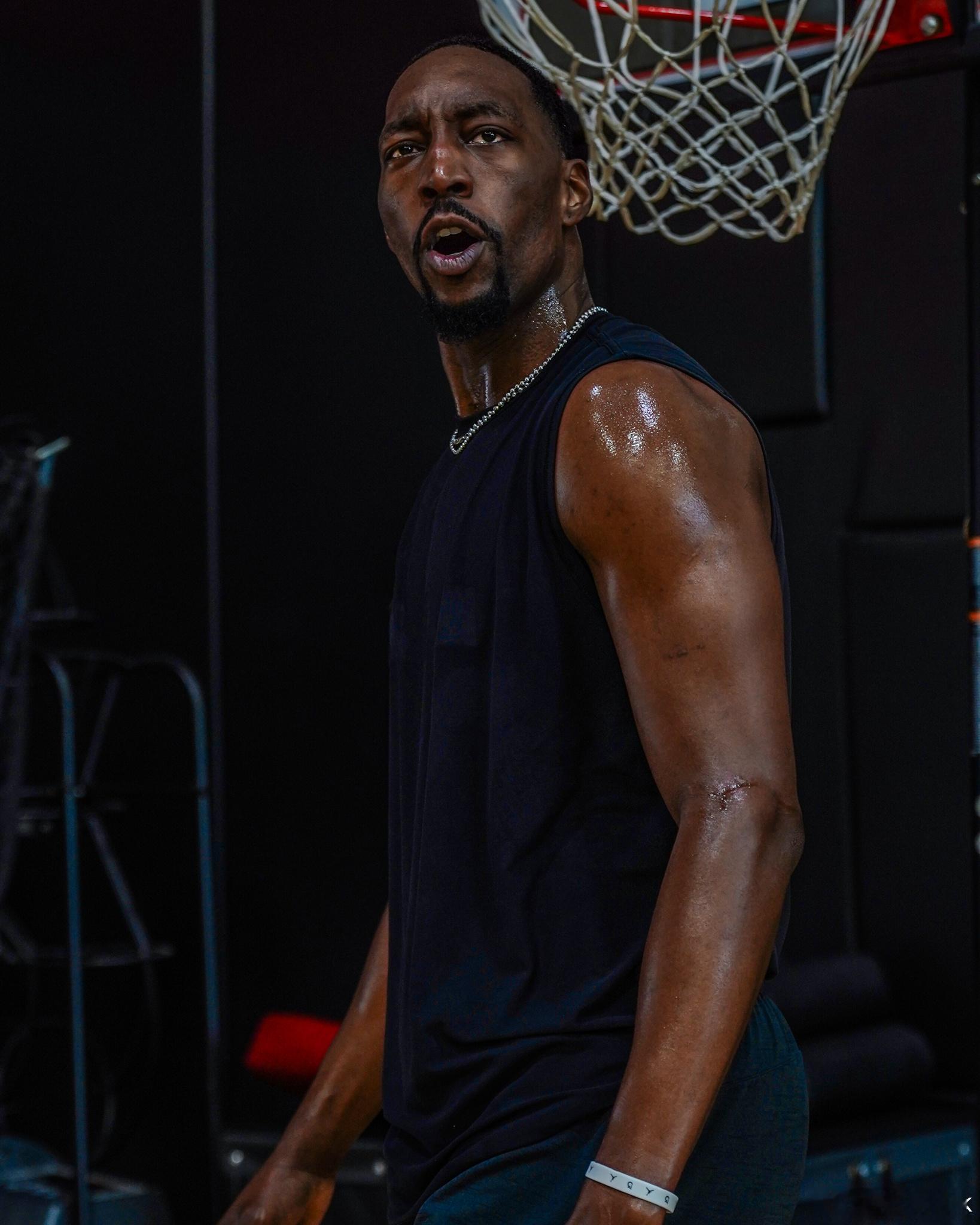 热火官方晒阿德巴约和米切尔训练照，还看到了嘴哥nba ​​​