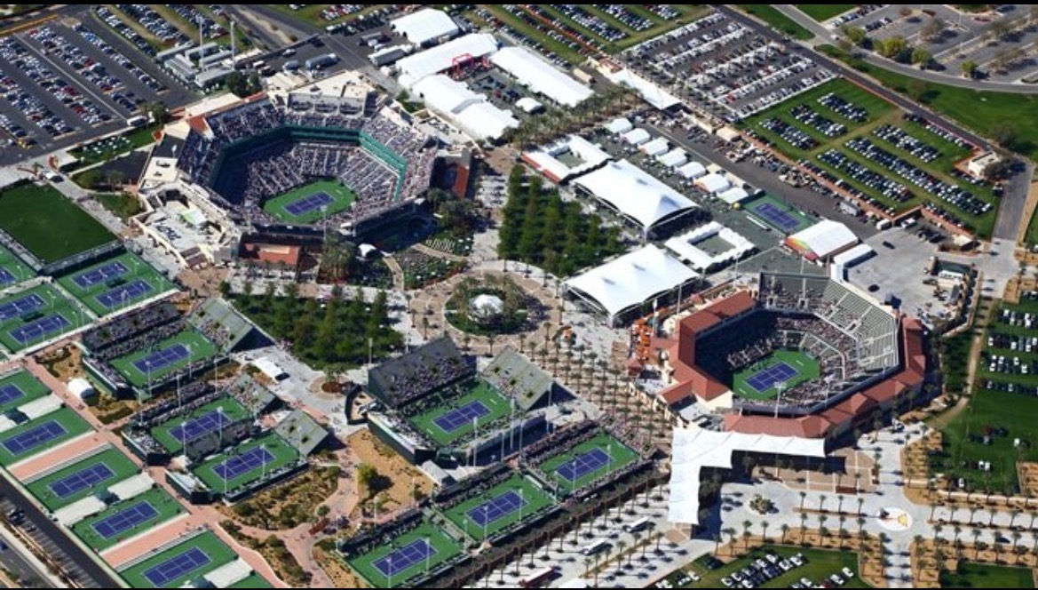 网球talking大会体育大赏 印第安维尔斯网球花园是位于加利福尼亚州科切拉山谷