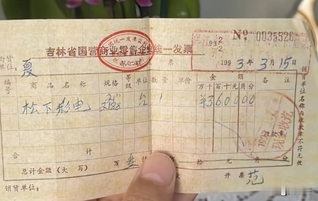 1993年的3600元，等于现在多少钱？