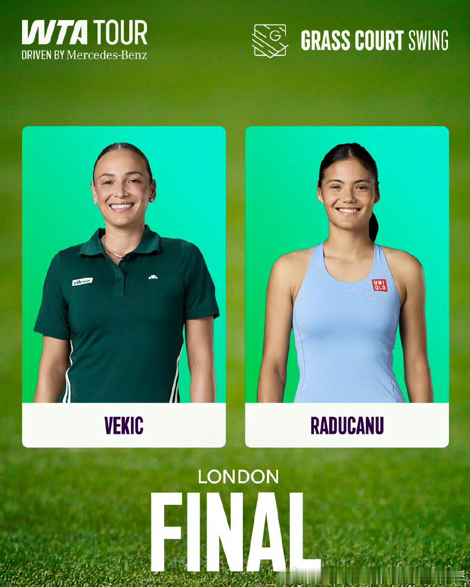 WTA500🇬🇧伦敦站决赛预告🌱🔥🇭🇷[L]维基奇 🆚 拉杜卡努?