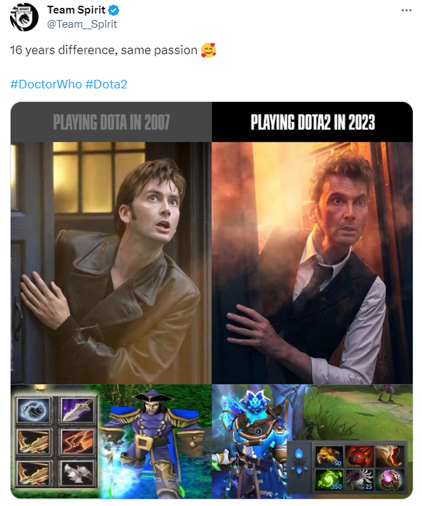 #dota2# 雪碧官推发布了一则DOTA和DOTA2 的差别对比，同样是船长1