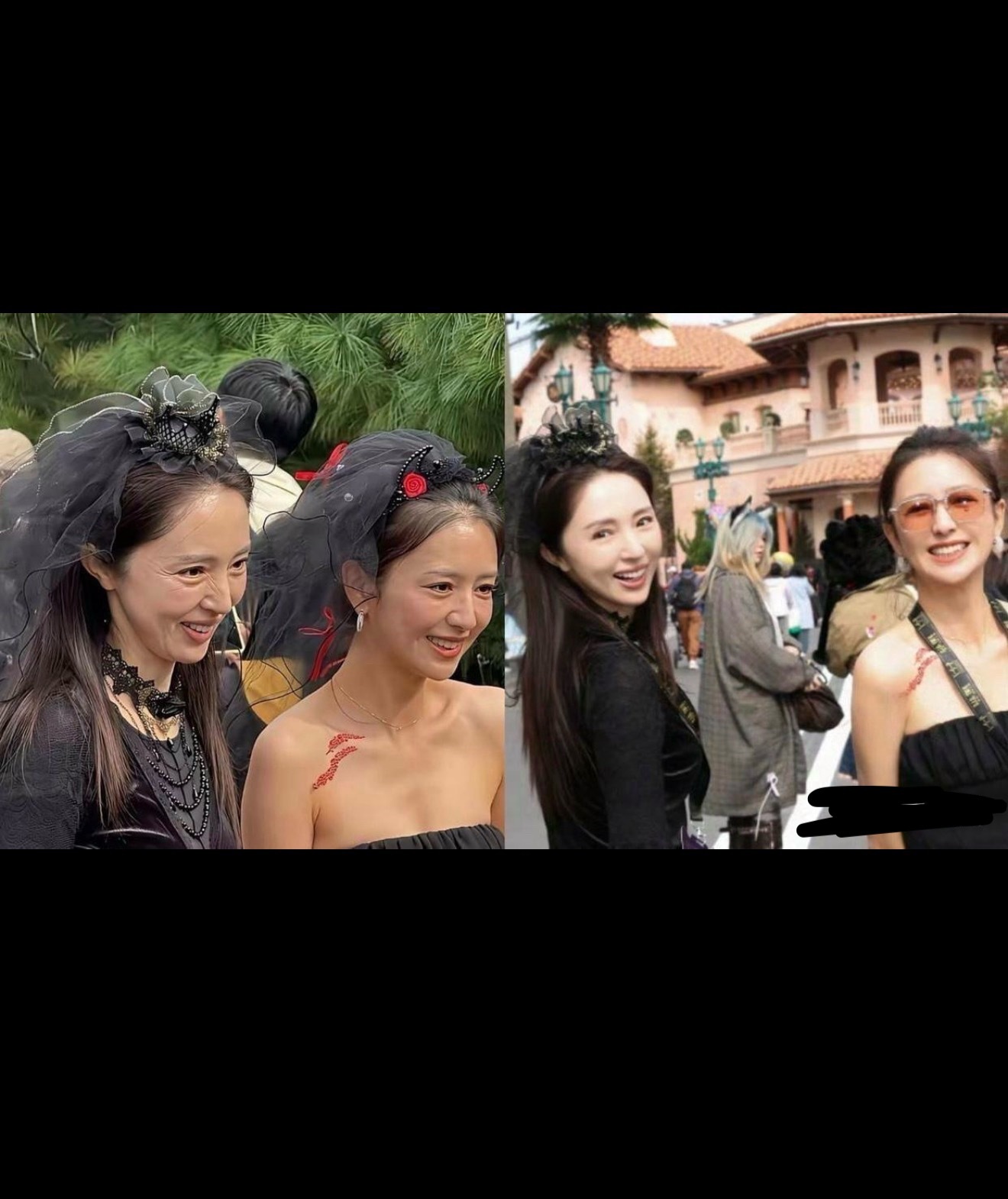 左边是网友拍的 右边是董璇自己发的 到底哪个才是真的 