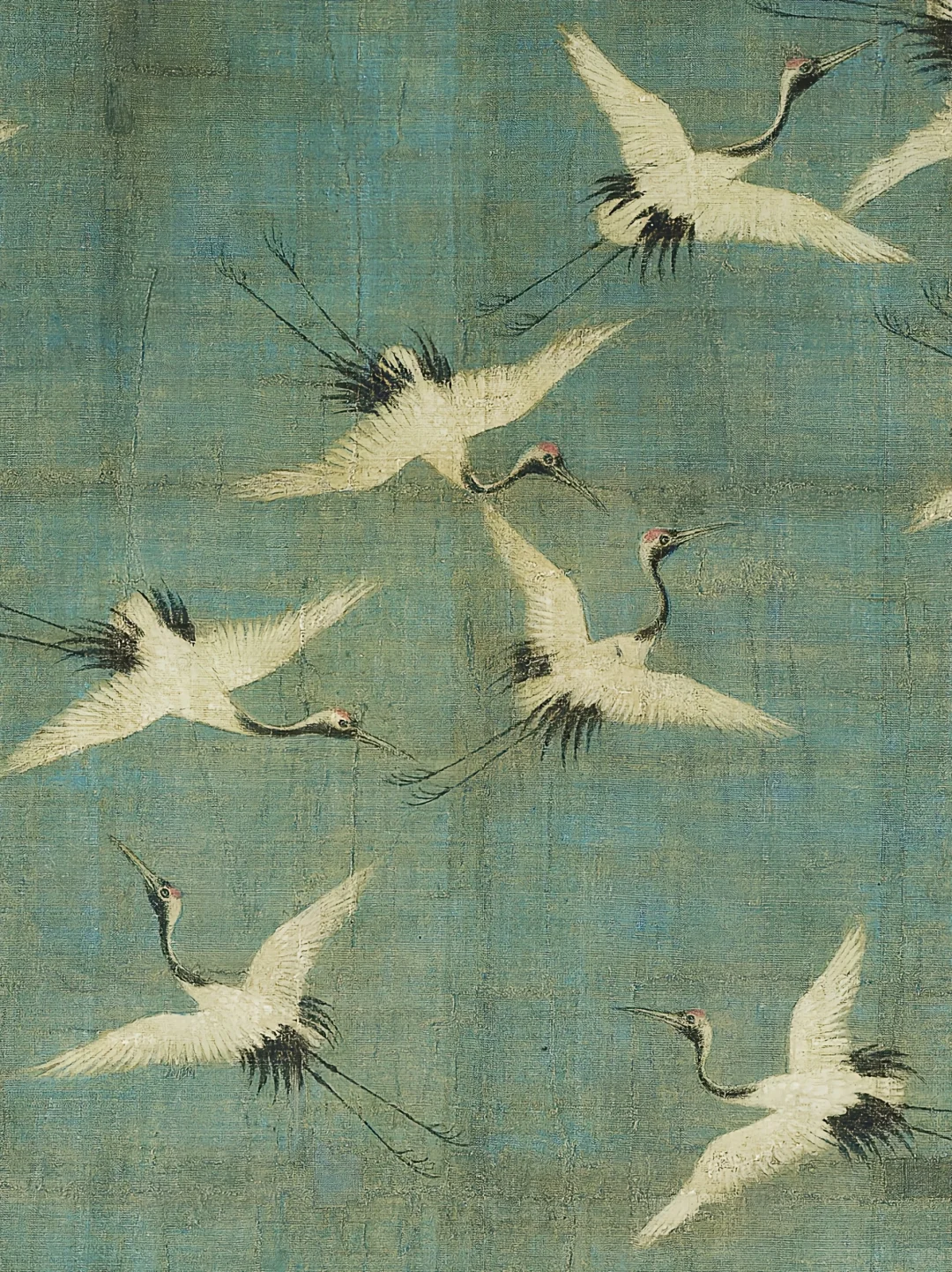 原来宋徽宗的《瑞鹤图》诗书画俱全的经典