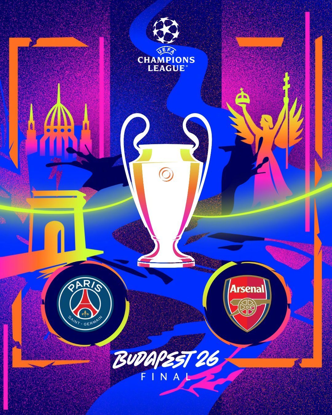 可以碎觉了但精神得很……⚽️决赛果然是大巴黎vs枪手。 