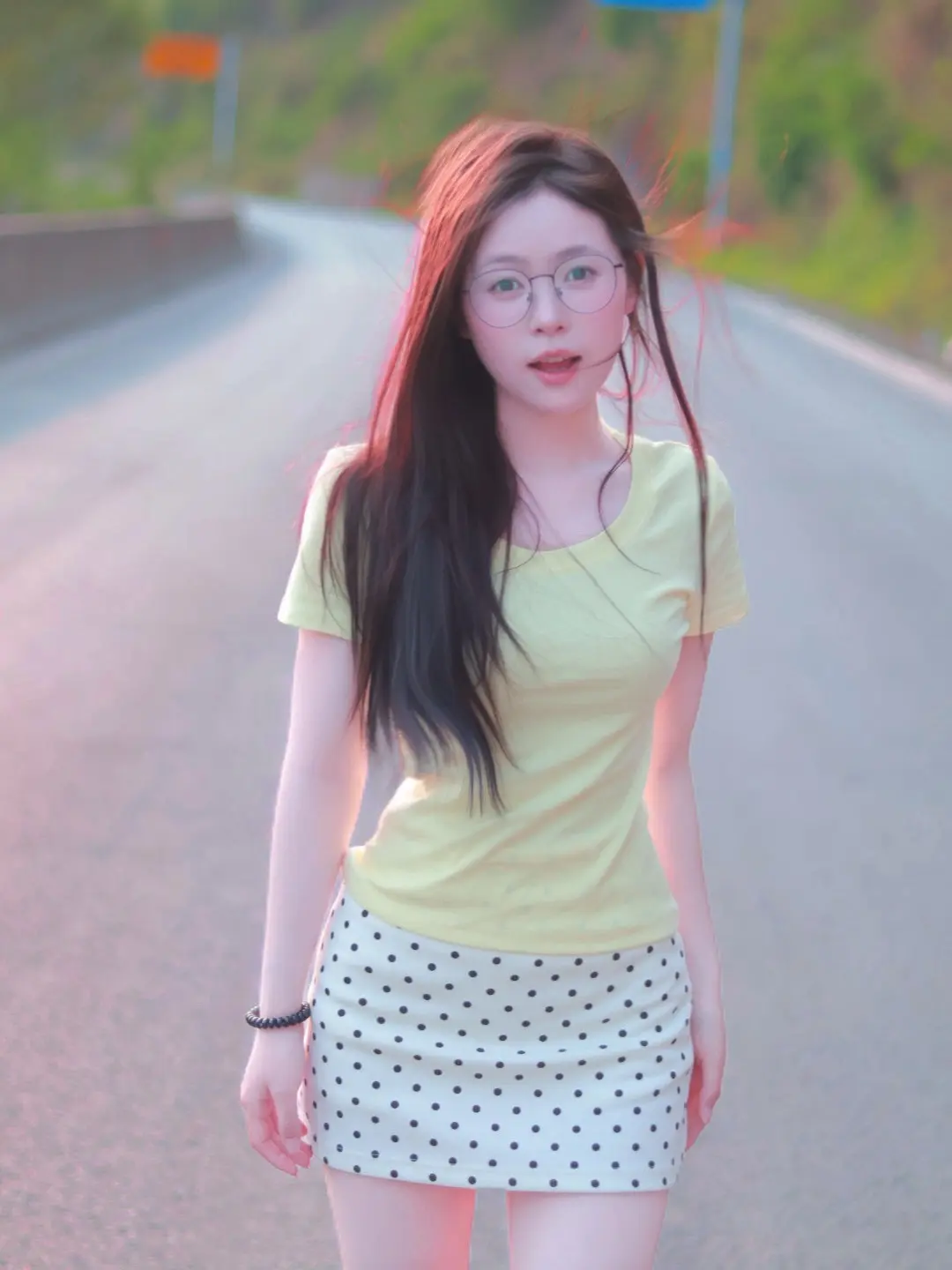 不是什么大美女，是个人就行。