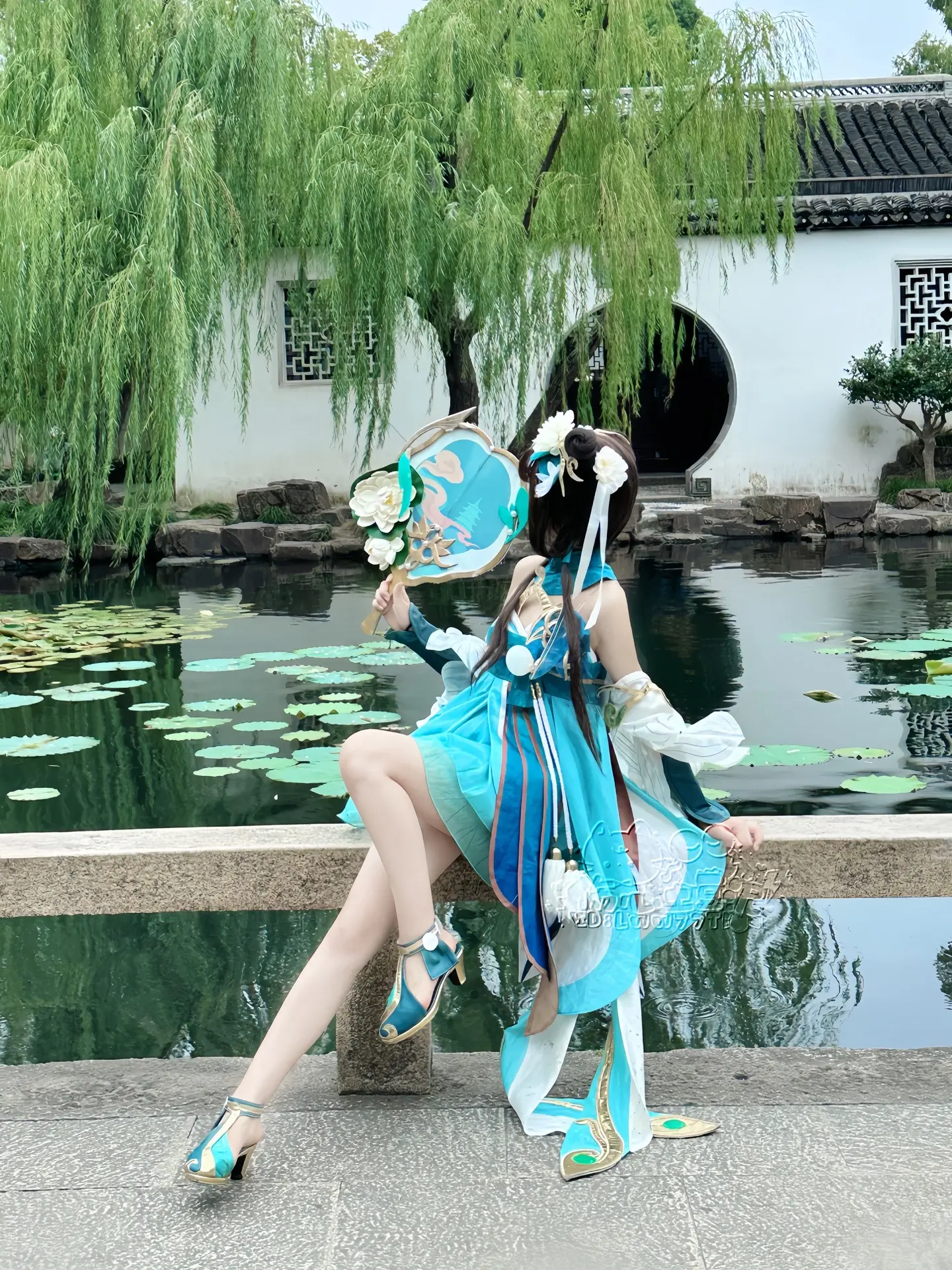 雨打荷叶咯
