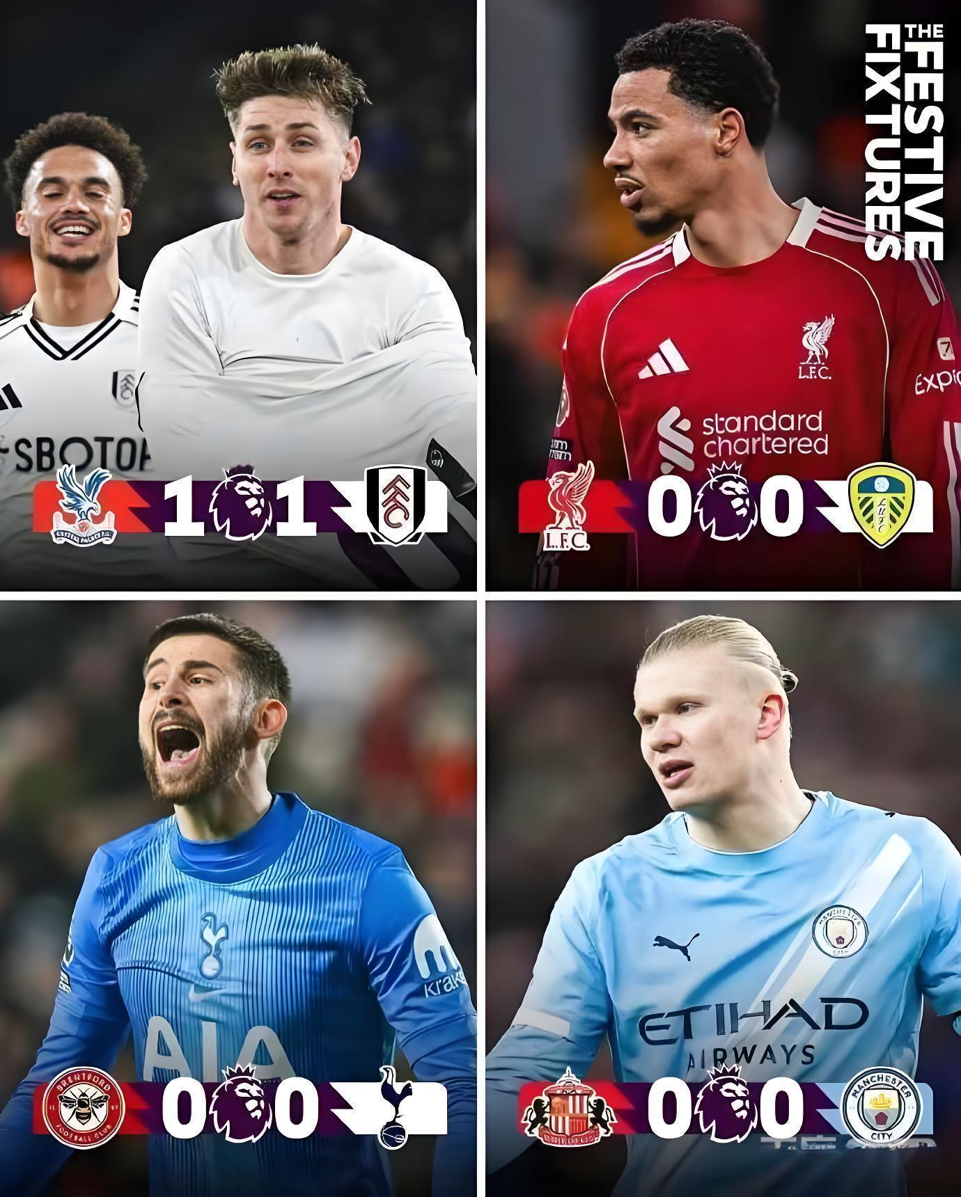 【英超开年魔幻夜！曼城利物浦集体