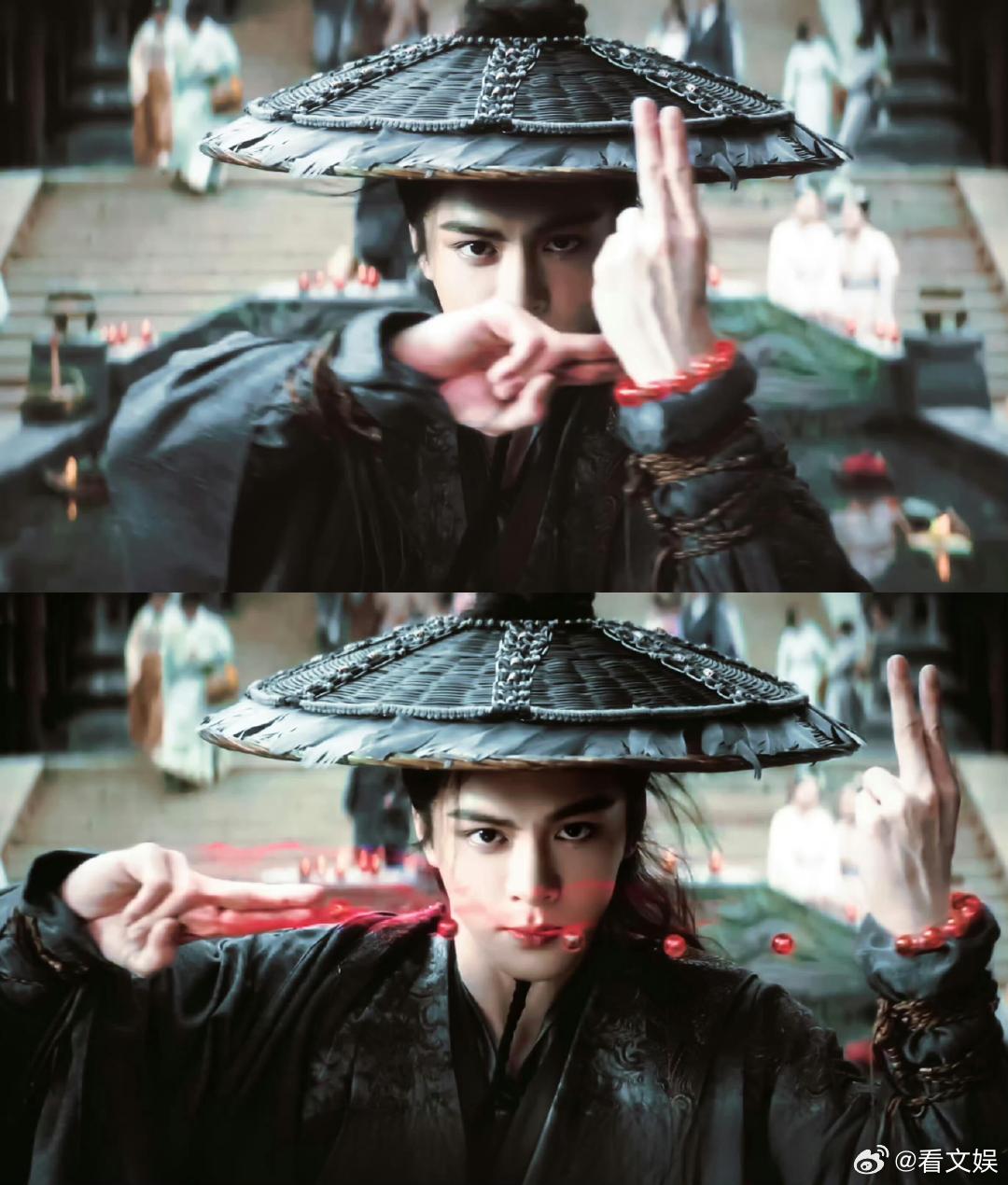 谁懂啊！曾舜晞演的武拾光结印掐咒太绝了！手腕发力到指尖都带着千钧力道，神情沉定气