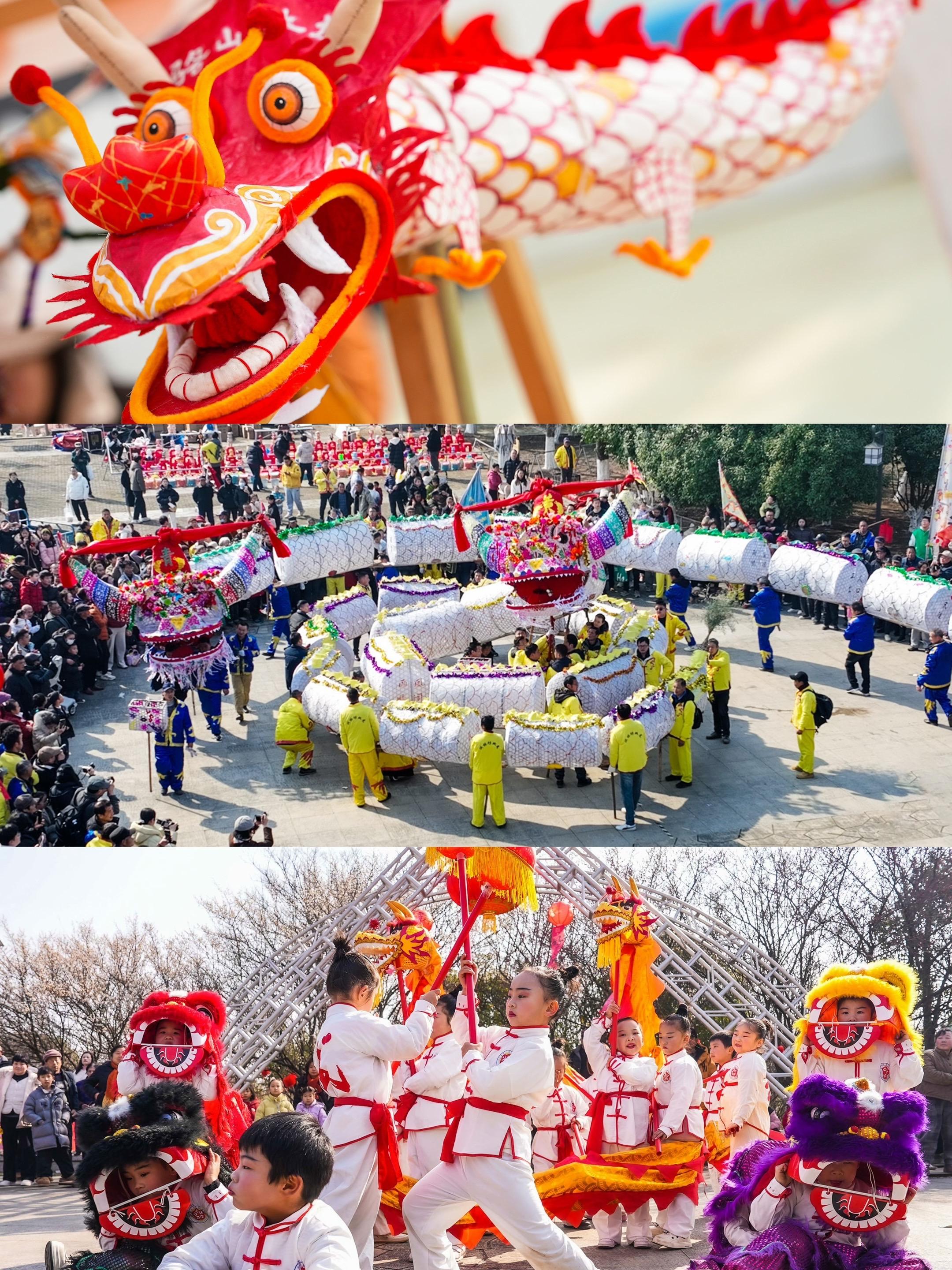 秦淮源头过大年｜溧水。溧水过年氛围感拉满了！在秦淮源头，被一条非遗巨龙...