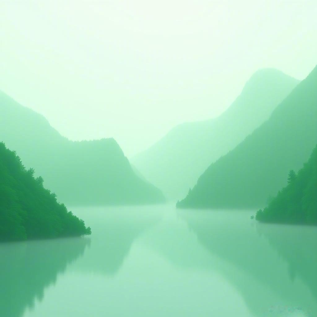 青山绿水间，简约之美如潮涌💚。在宁静中寻觅和谐，心灵与自然共舞。 极简艺术  