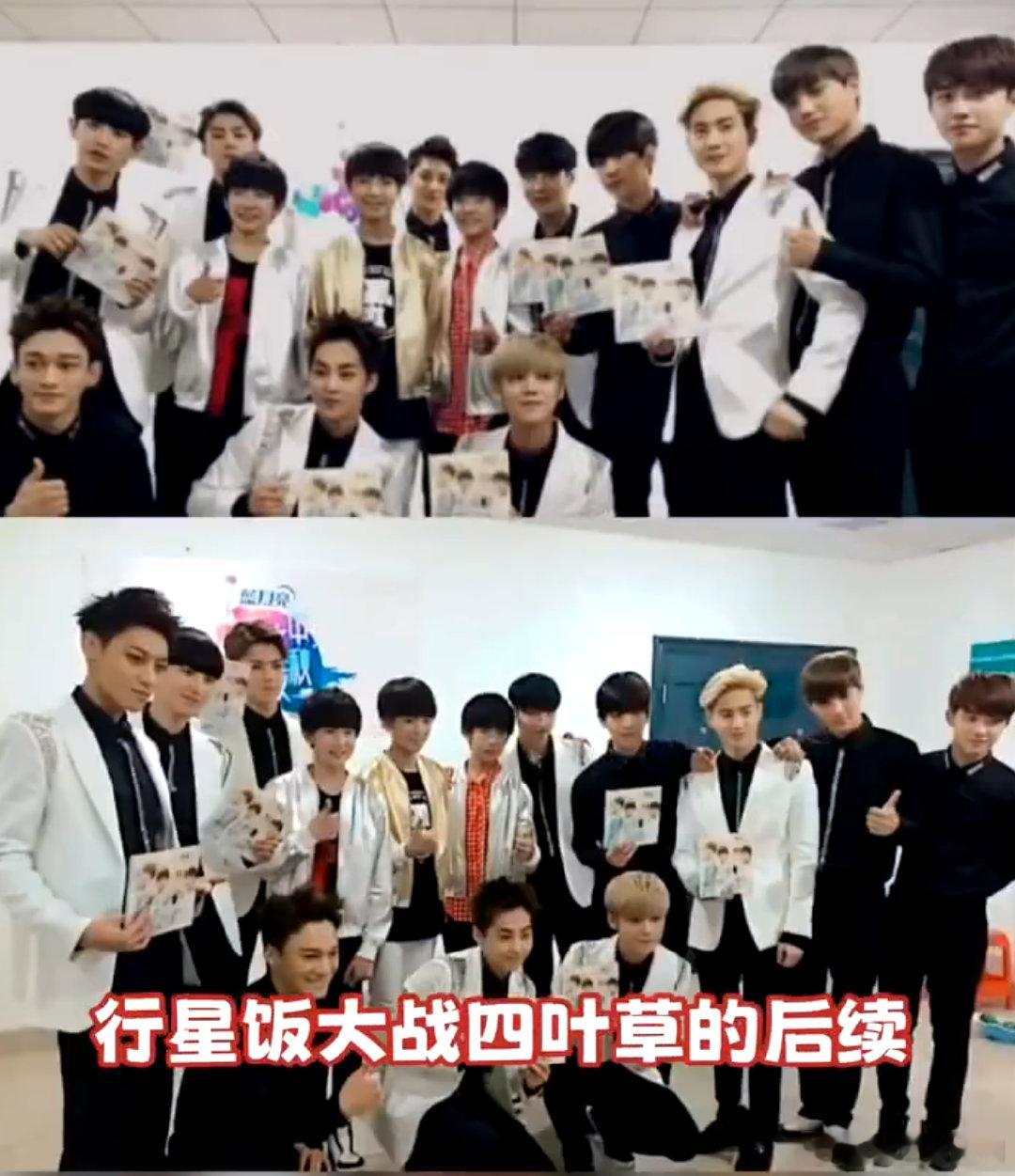 黄子韬  TF一二三四代都笑纳了黄子韬：时代峰峻一二三四代？都笑纳了！这人脉谁看