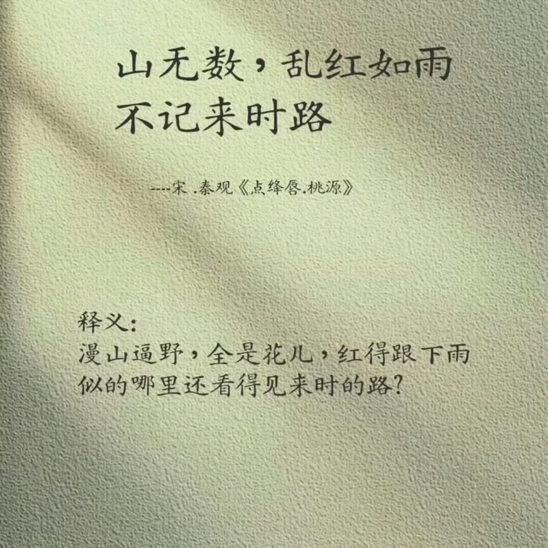 你读过充满多巴胺的一句诗是 ​​​