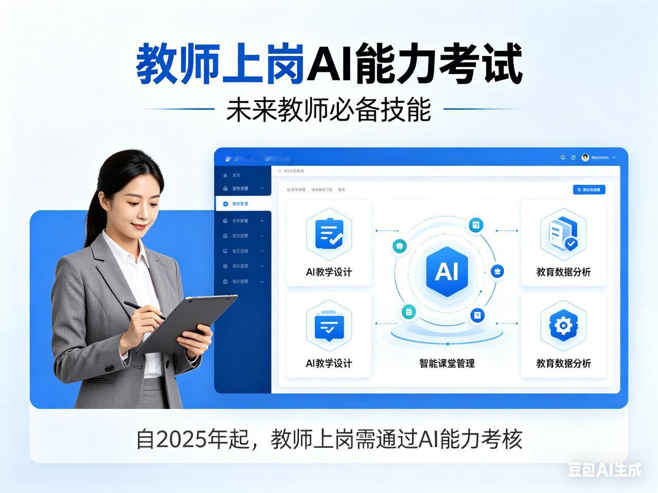 教育部今天发文：以后当老师，必须考AI。

4月10日，教育部等五部门联合发布《