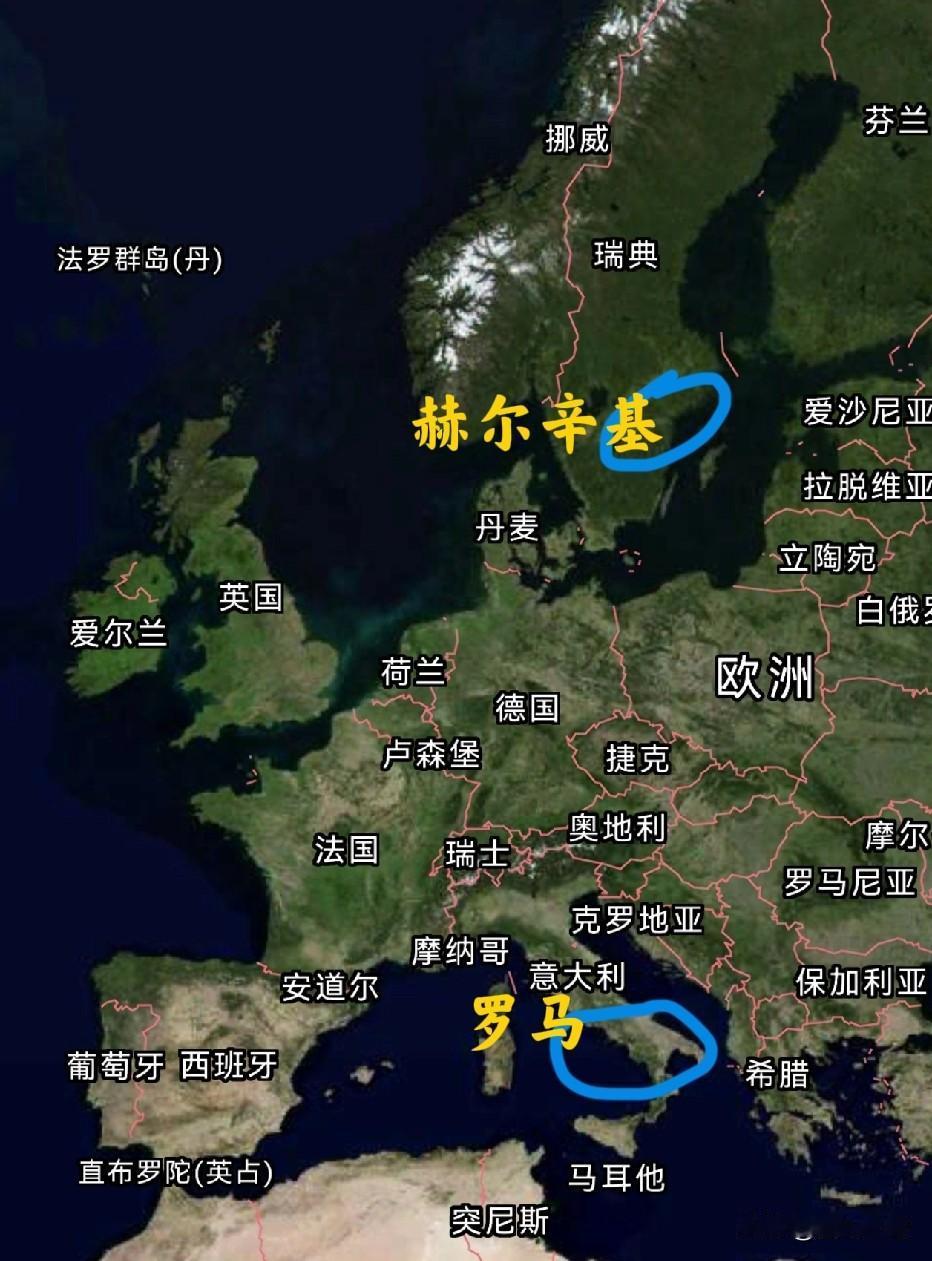 如果有得选，你会选择居住在温暖如春的地中海边上，比如罗马，还是冰天雪地的北欧山地