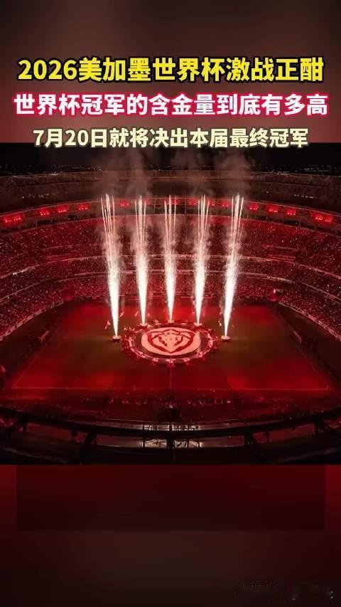 2026 年世界杯冠军（西班牙）含金量‌极高‌，系在‌48 队扩军首秀、决赛击败