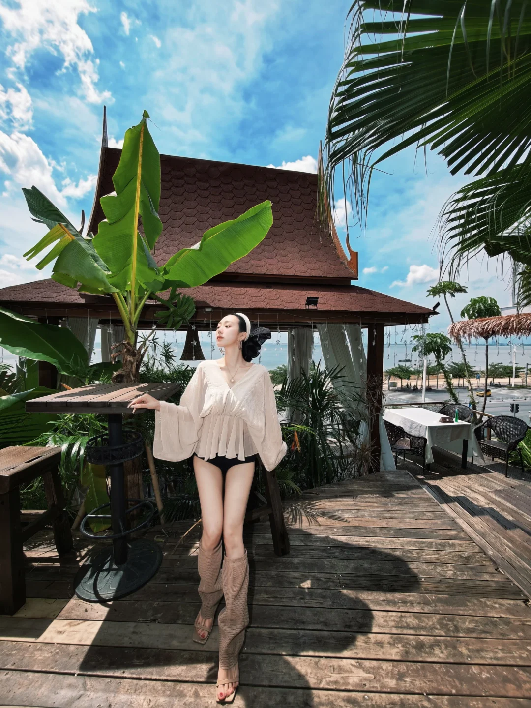 在北海，在海边，在沐浴阳光🧚🏻‍♀️