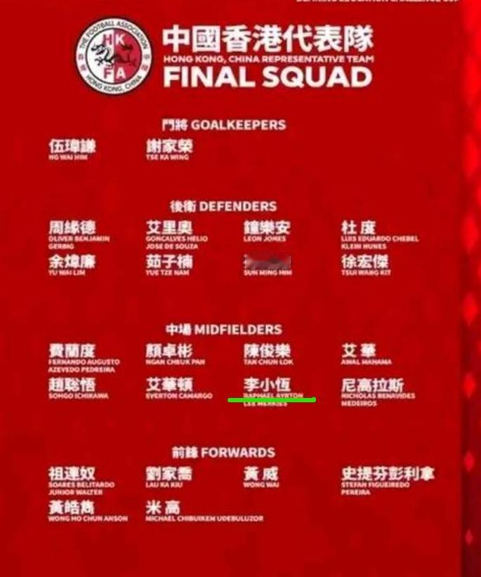 很多球迷不知道， 其实泰山队引进了一名港脚球员李小恒！
然而半个赛季了，甚至在替
