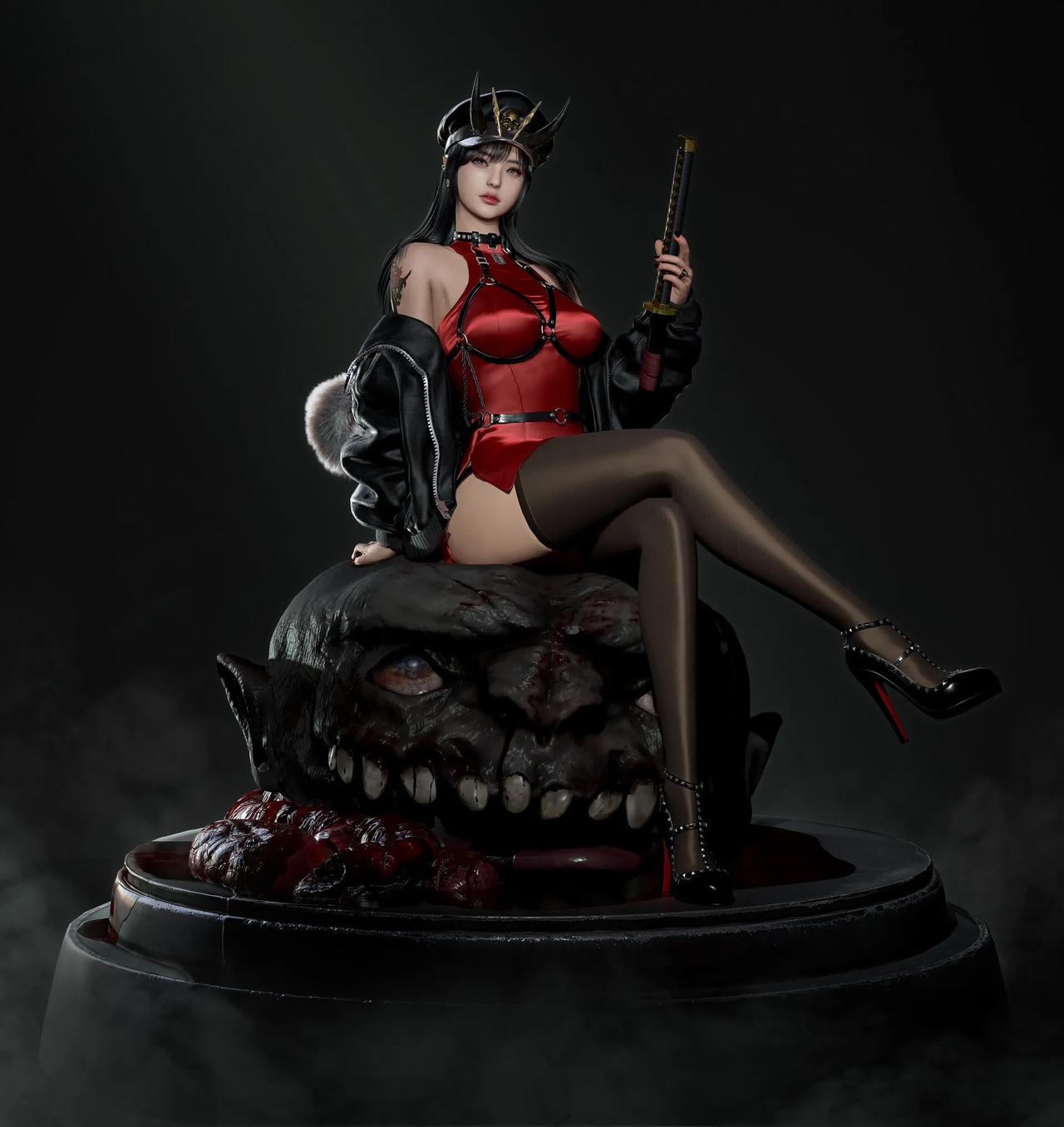 JiHun Lee ​​​的角色插画作品欣赏