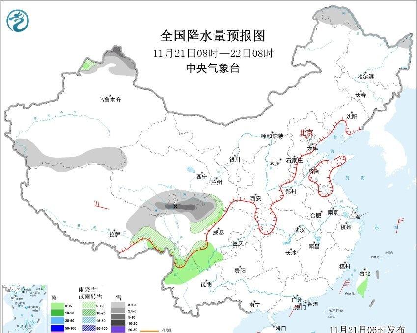【新疆甘肃等地雨雪增多 局地或现暴雪】晴晴晴你我晴晴晴 今明天，受弱冷空气影响，
