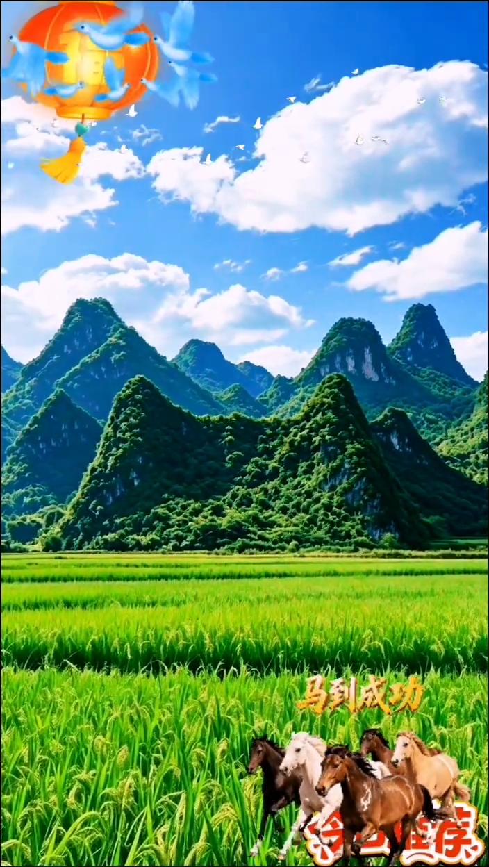 诰轴开花山风景。
诰轴开花山风景。