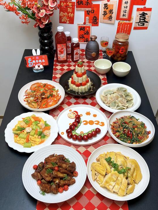 两人食的百元年夜饭！每道菜都是好寓意！！