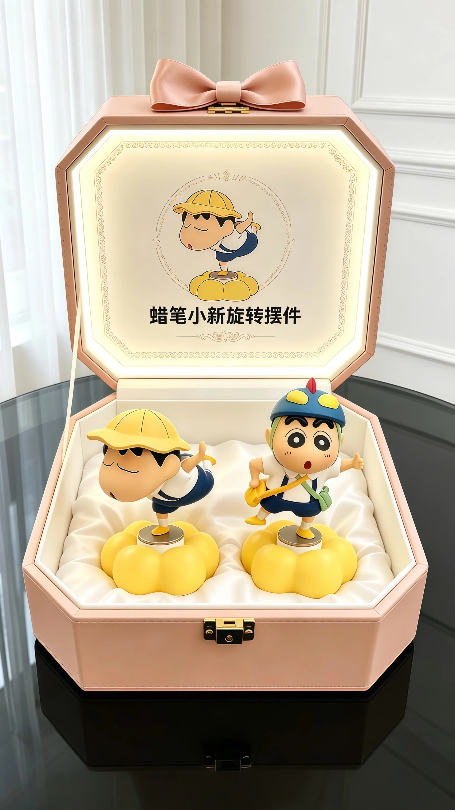 蜡笔小新 蜡笔小新汽车摆件 汽车摆件推荐 办公室摆件工艺品