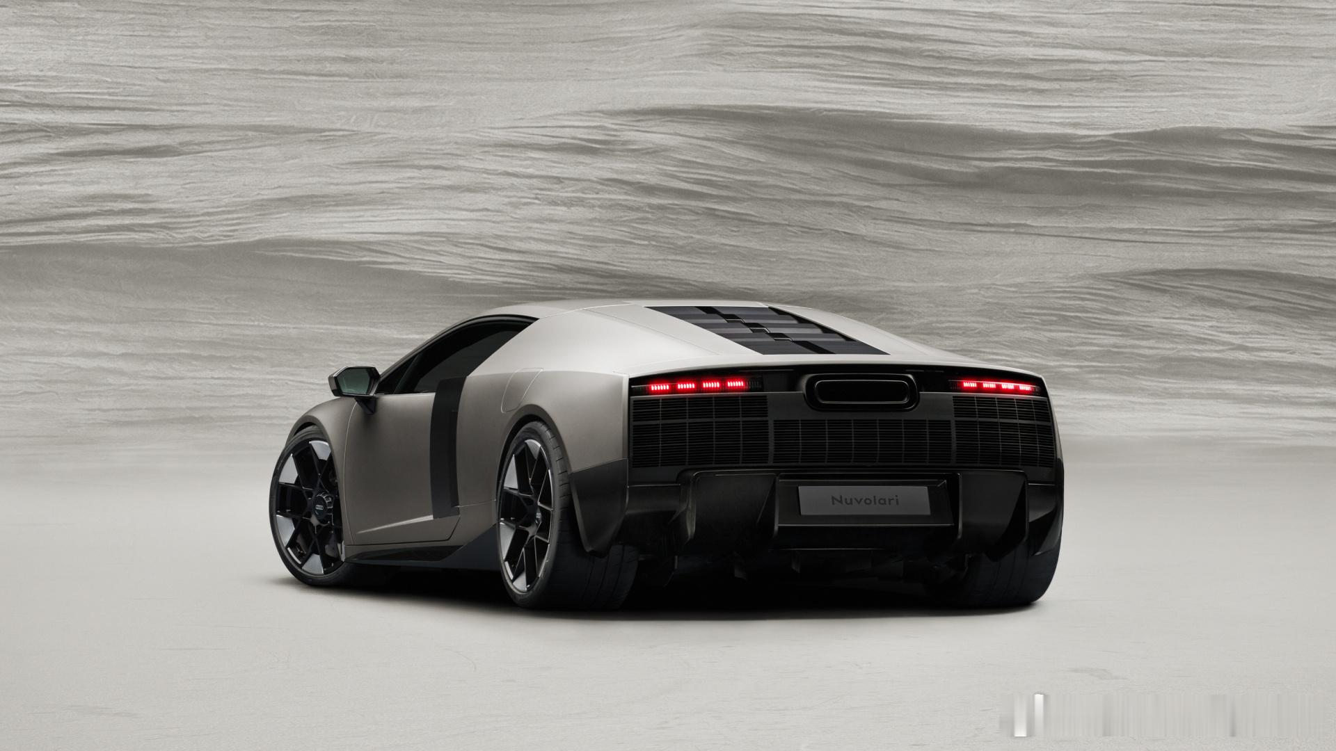 奥迪Nuvolari，量产车脸没R8好看，臀非常蓝博动力系统也像蓝博，PHEV 