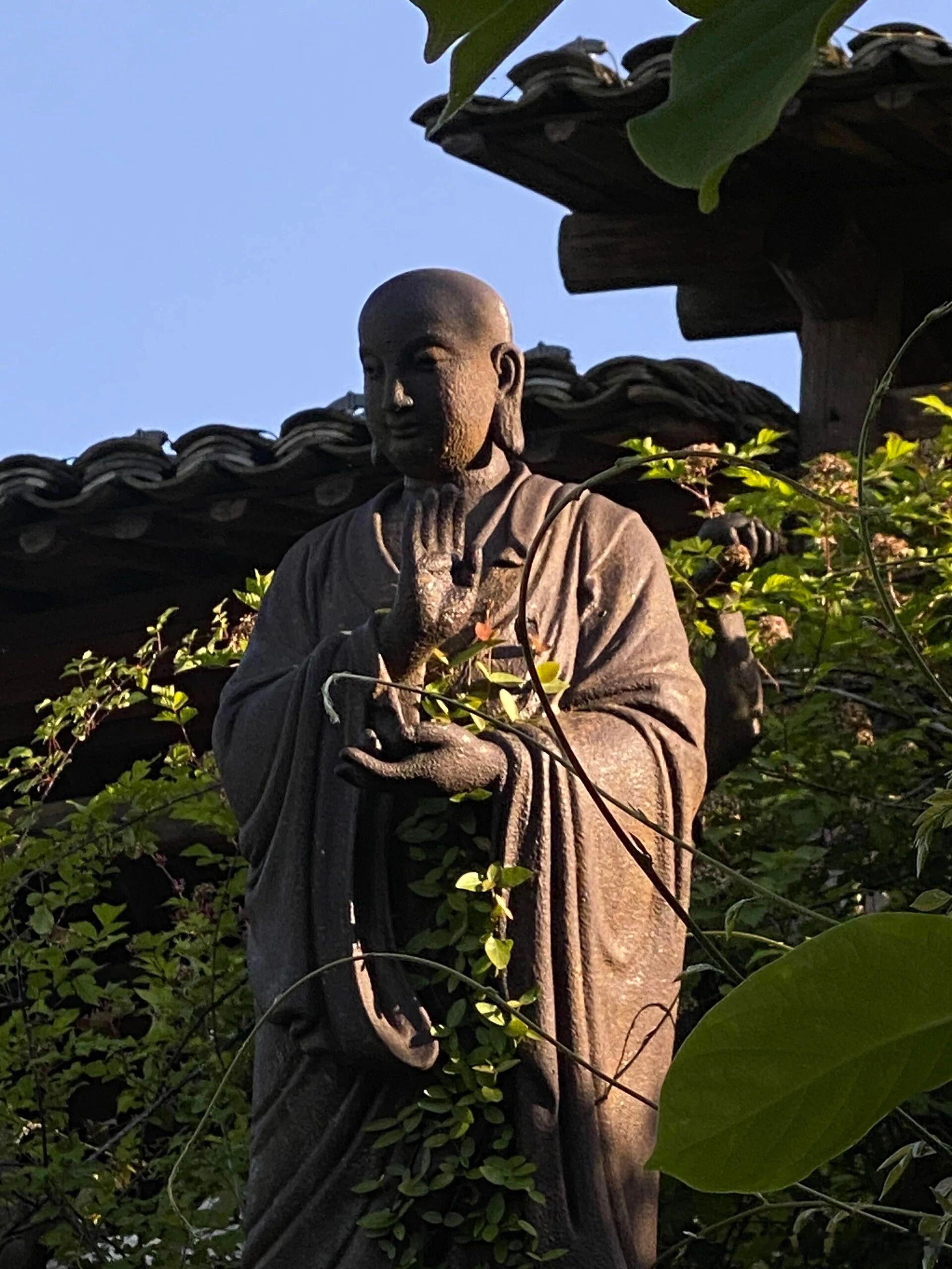我自知缘分不可强求，或浅或深，都不该过分执着。一旦过分执着，就会迷失自我，深陷其