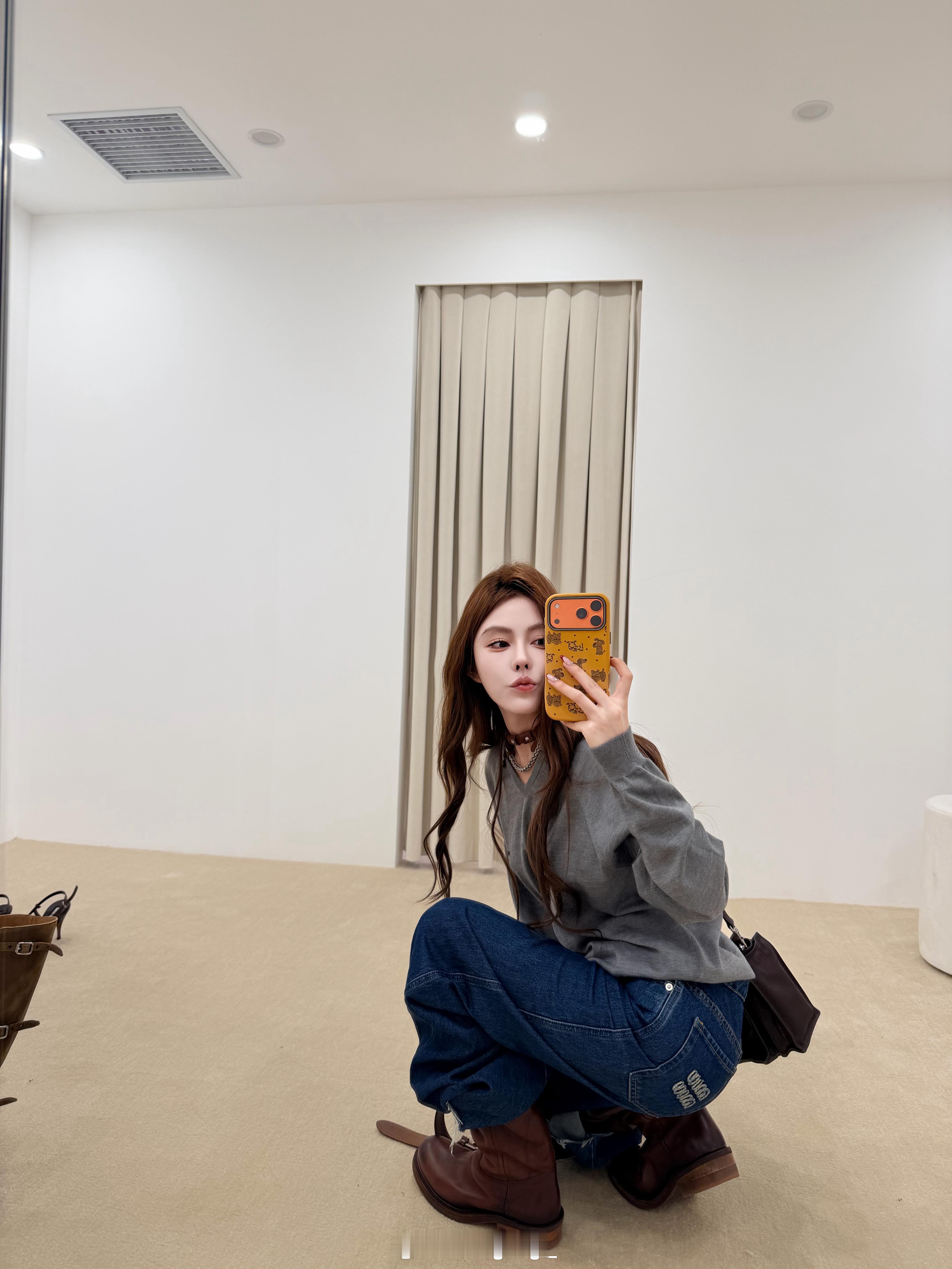 OOTD 去miumiu领工牌了🪪 