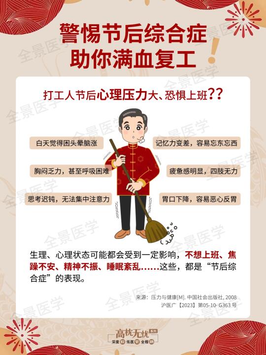 警惕节后综合症，助你满血复工❗️❗️