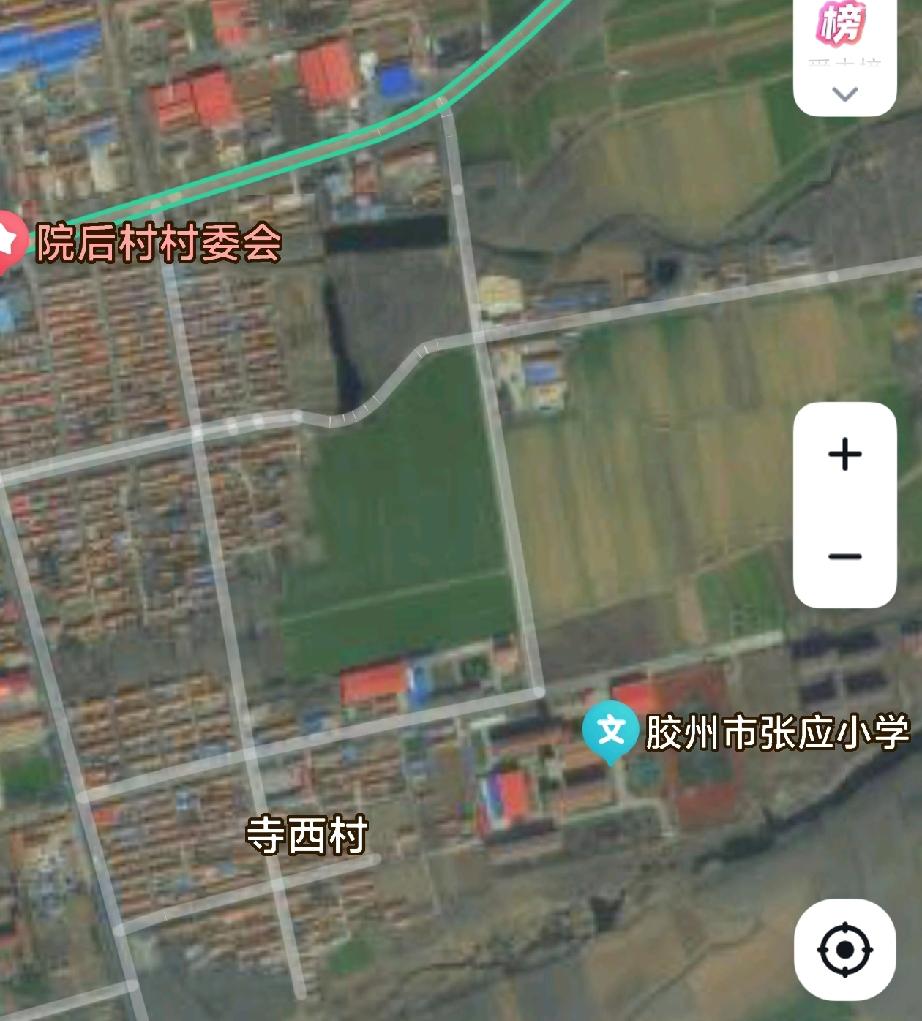 青岛胶州市里岔镇（原张应镇）院后村前、寺西村东原有一座古寺报恩寺，因地邻张应，又