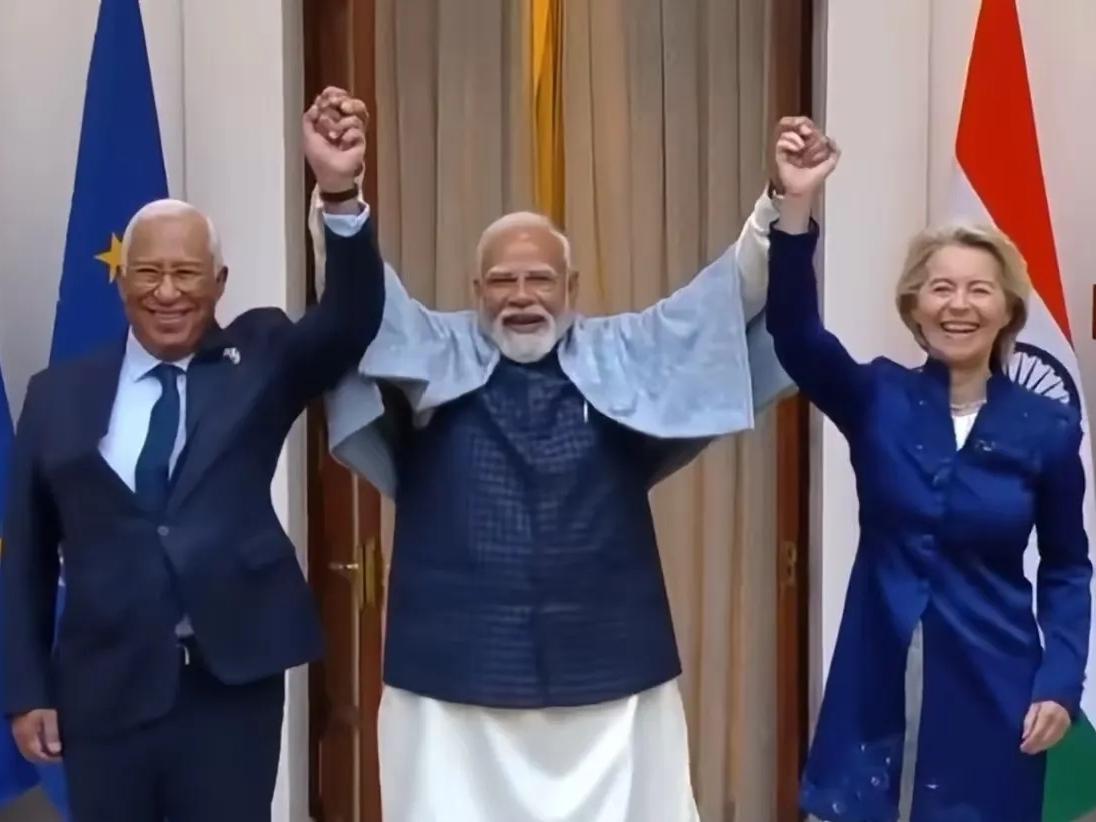 2026年1月27日，印度与欧盟正式达成自贸协定，这份历经20年谈判的协议覆盖全