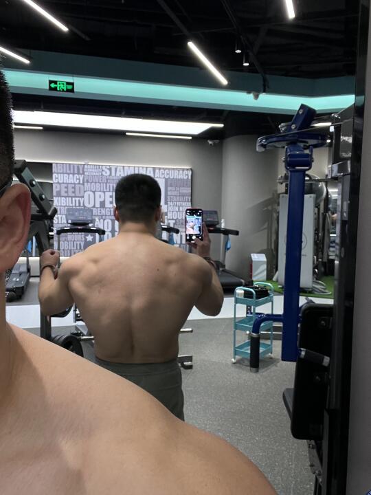 好久不见，今日练背