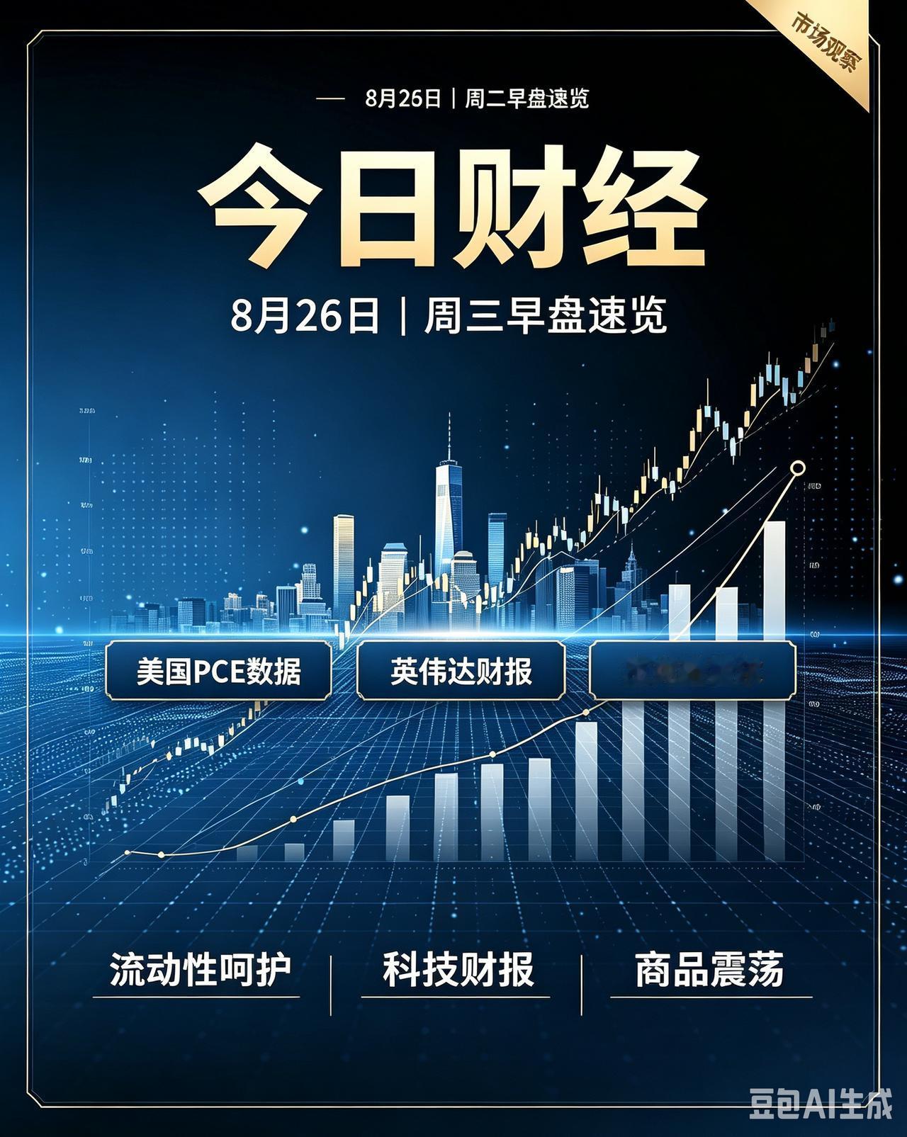 8月26日｜财经速览（周三）
 
风险提示：以下信息仅供参考，不构成投资建议
 