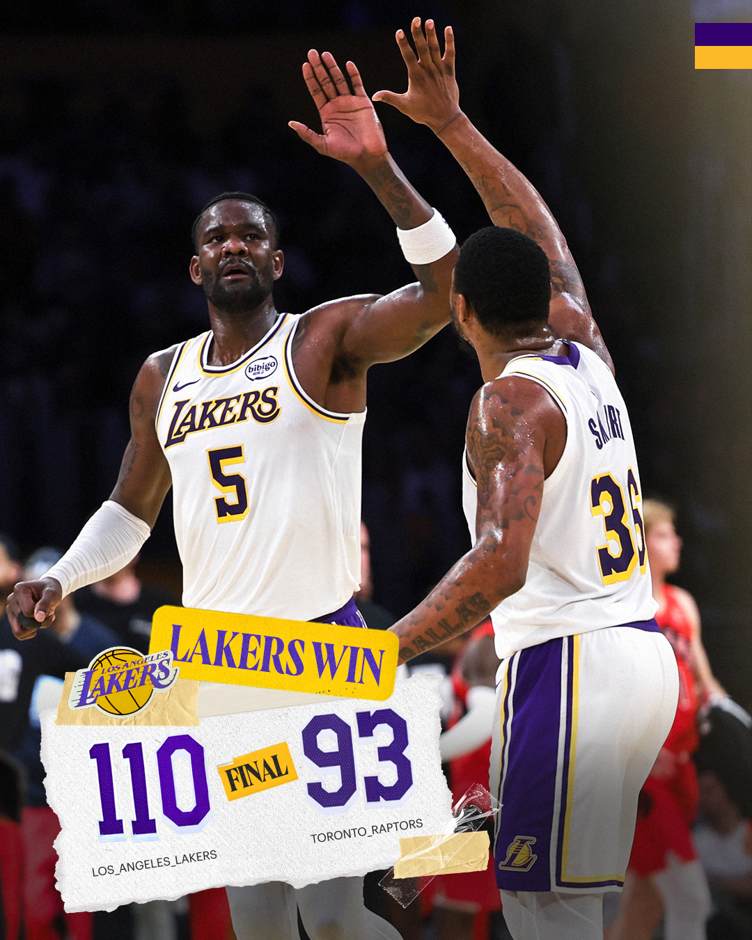 终于赢一场回血！詹东艾三人20+率队双杀猛龙詹姆斯赛季第二次背靠背，季后赛+常规