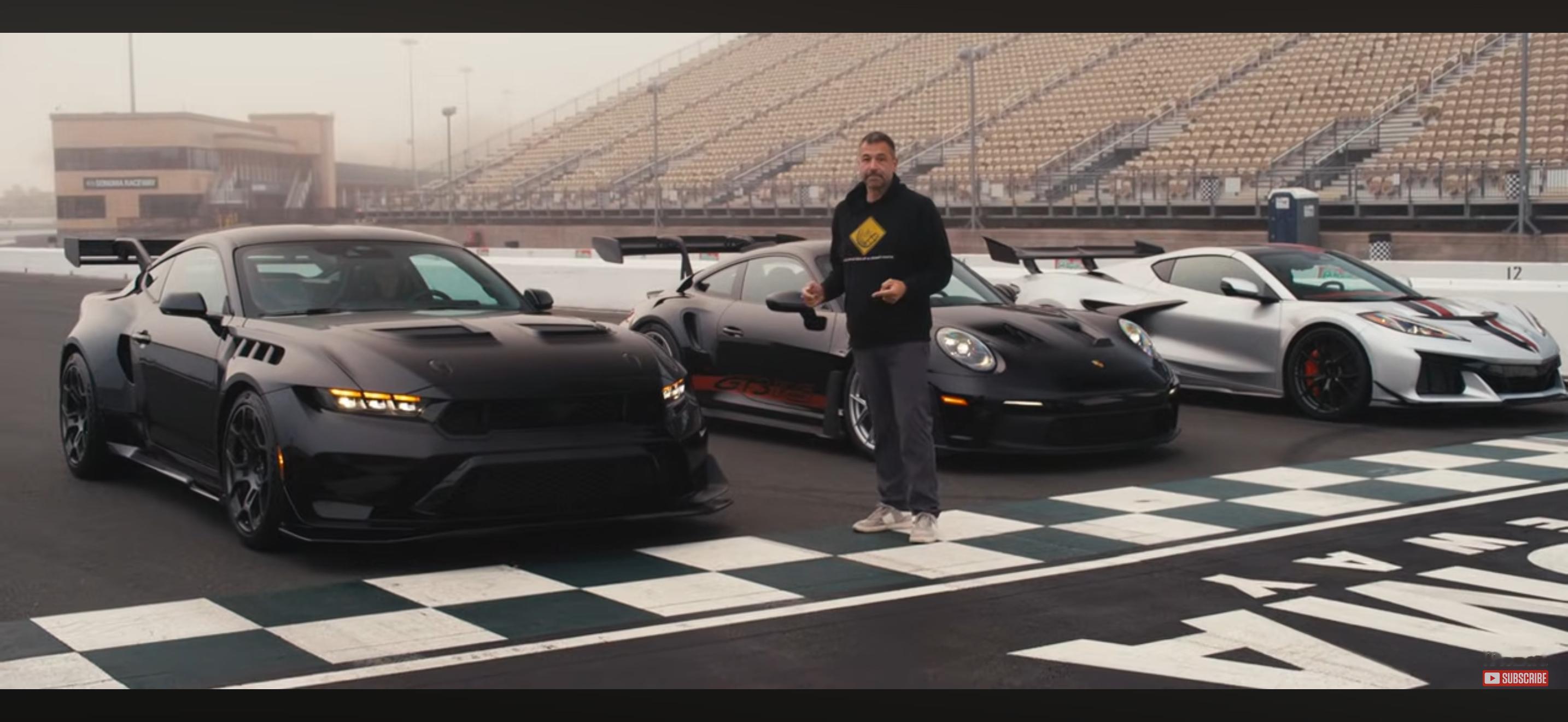 Jason Cammisa更新了，三车圈速PK，你们猜谁快？汽场全开