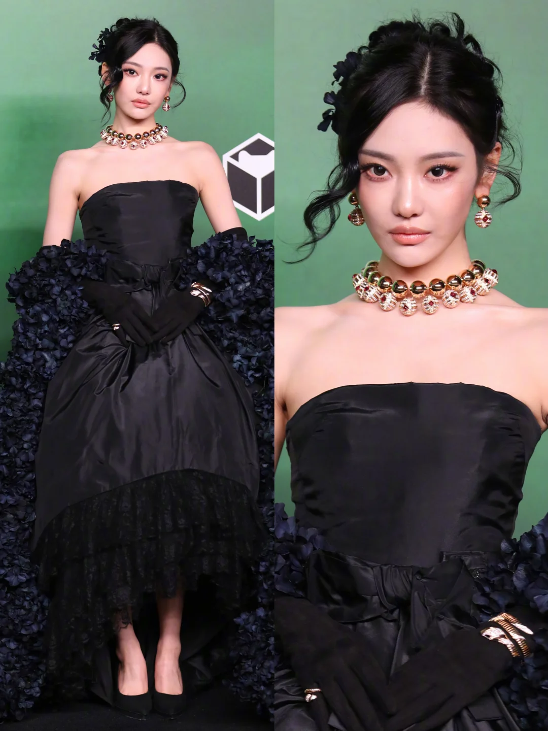 宁艺卓今日Vogue红毯生图！