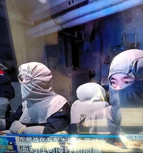有谁知道，为什么正义使命-2025演习中，我海军指战员都戴上了头套？这头套起什么