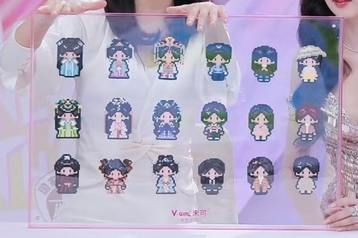 这拼豆好可爱 妈妈咪呀小未可太认真了 